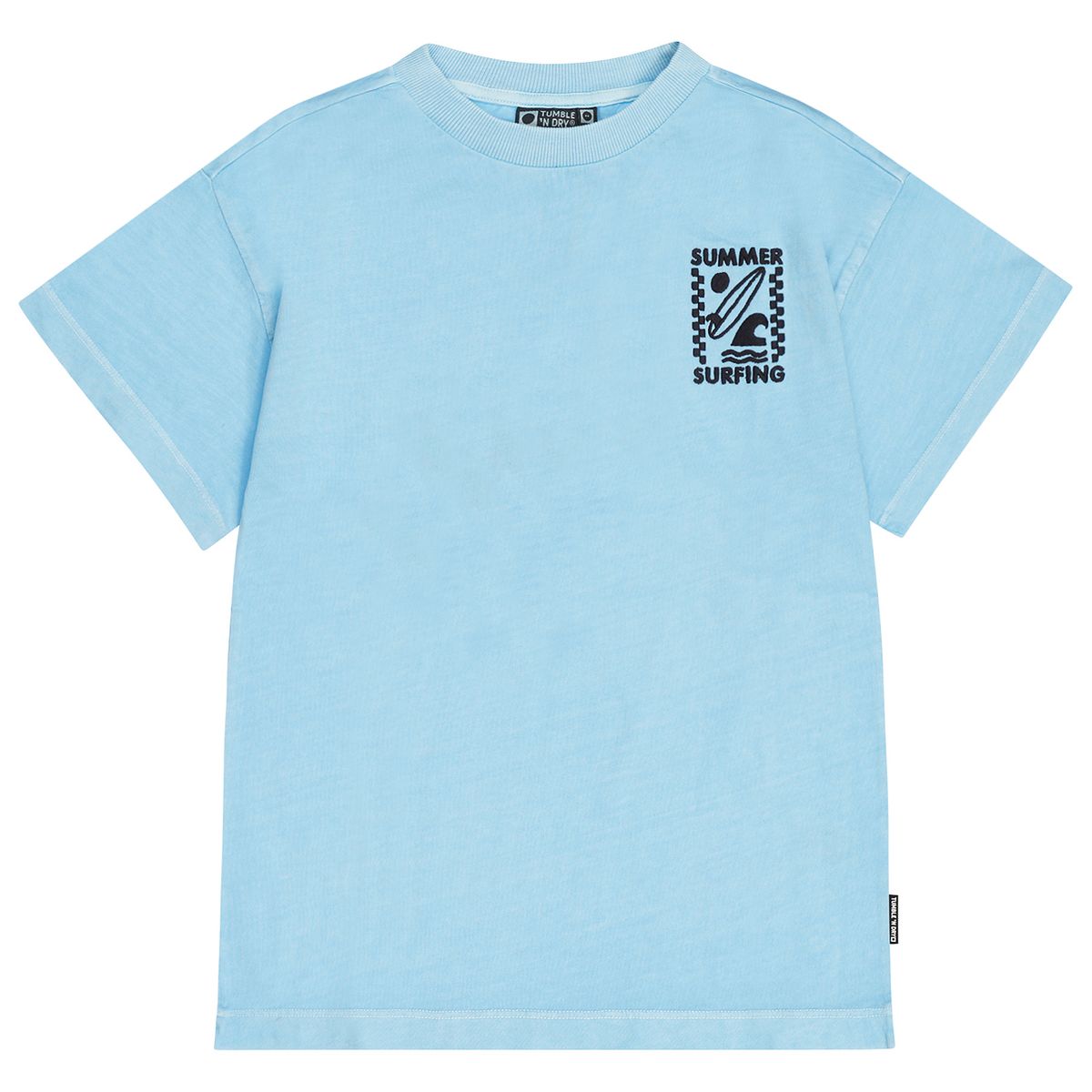 EMBROIDERED SUMMER SURFING TSHIRT (PREORDER)