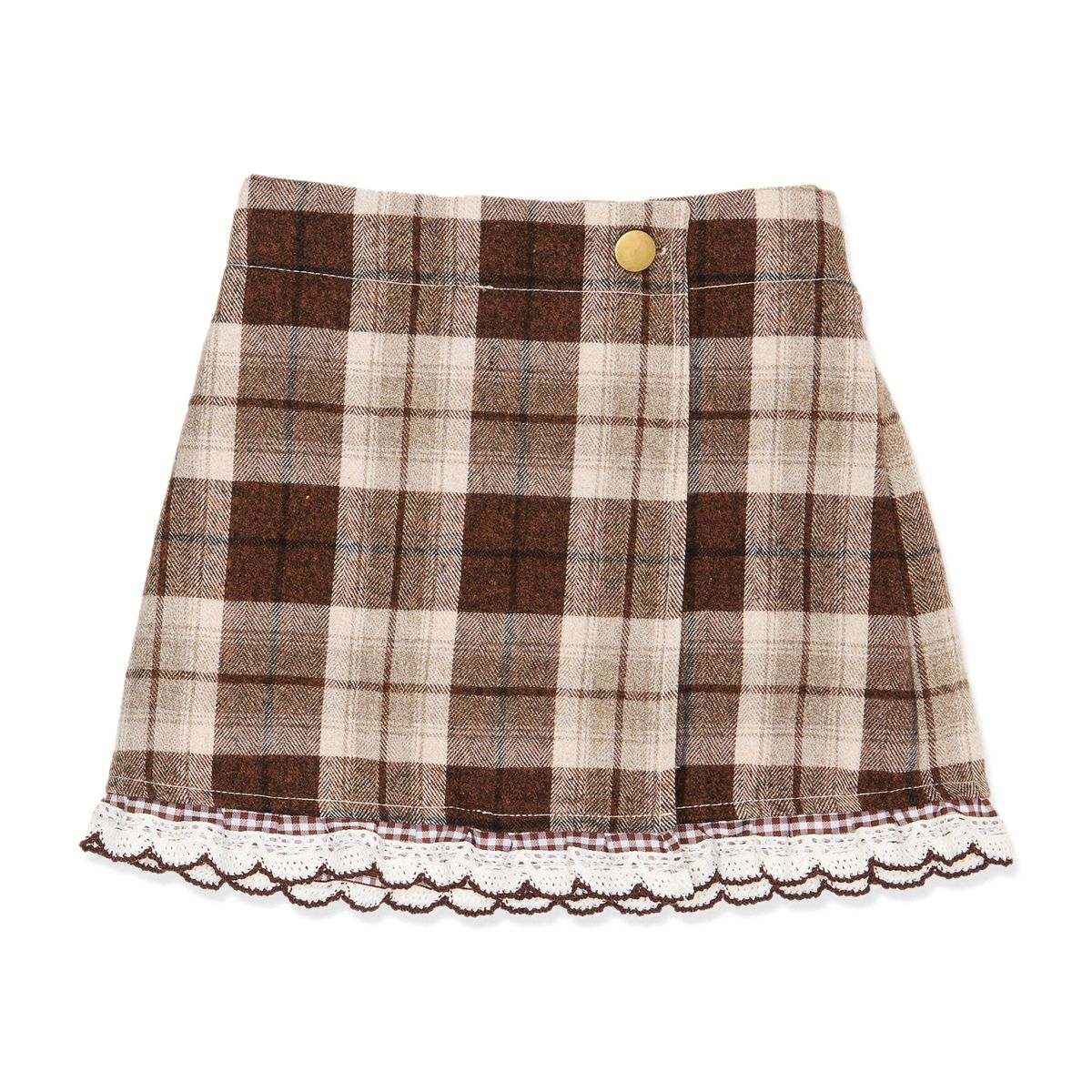 SAMANTHA PLAID SKIRT