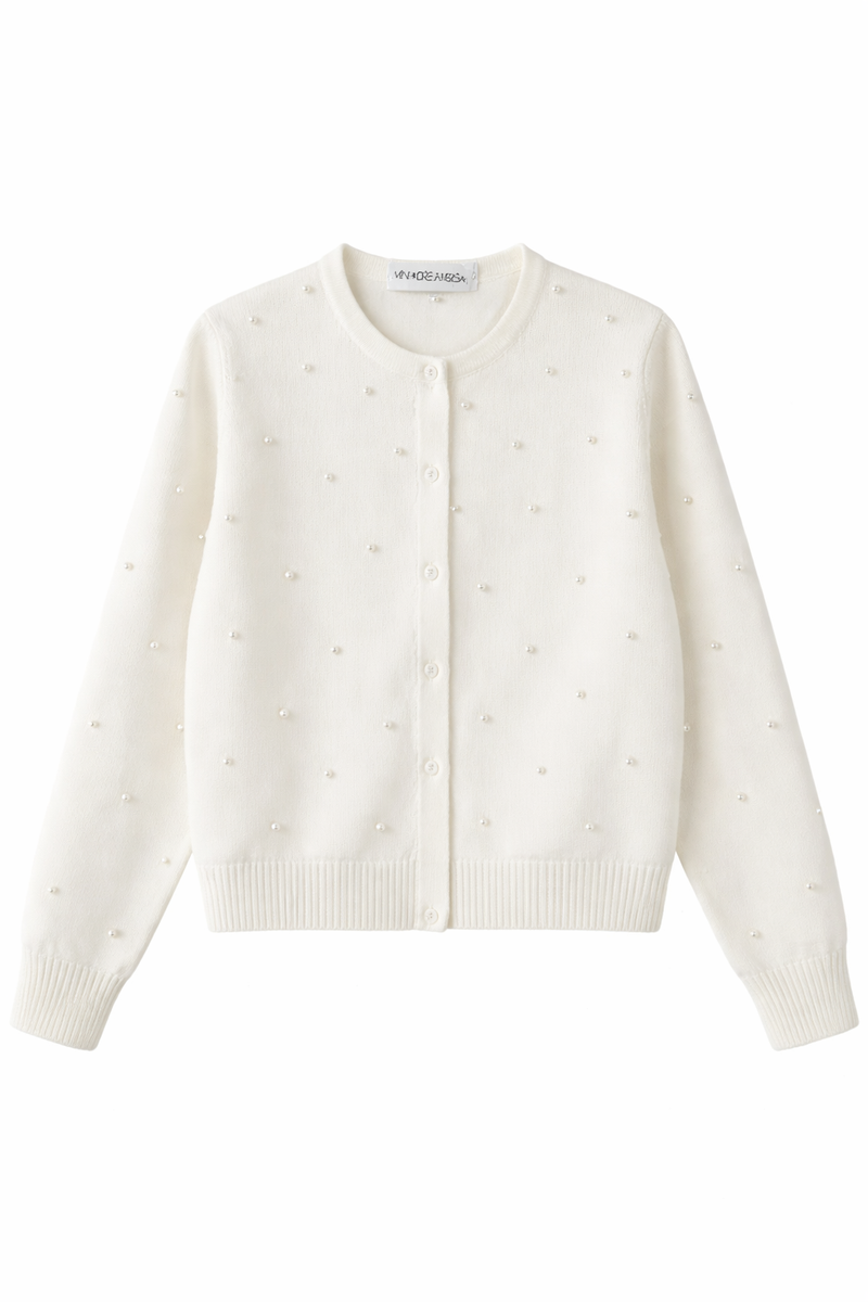 STACY PEARL CARDIGAN