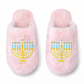 HANUKKAH JEWELED SLIPPERS