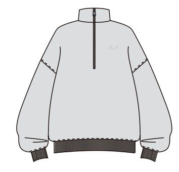 SOFTWARM HALF ZIP SWEATSHIRT