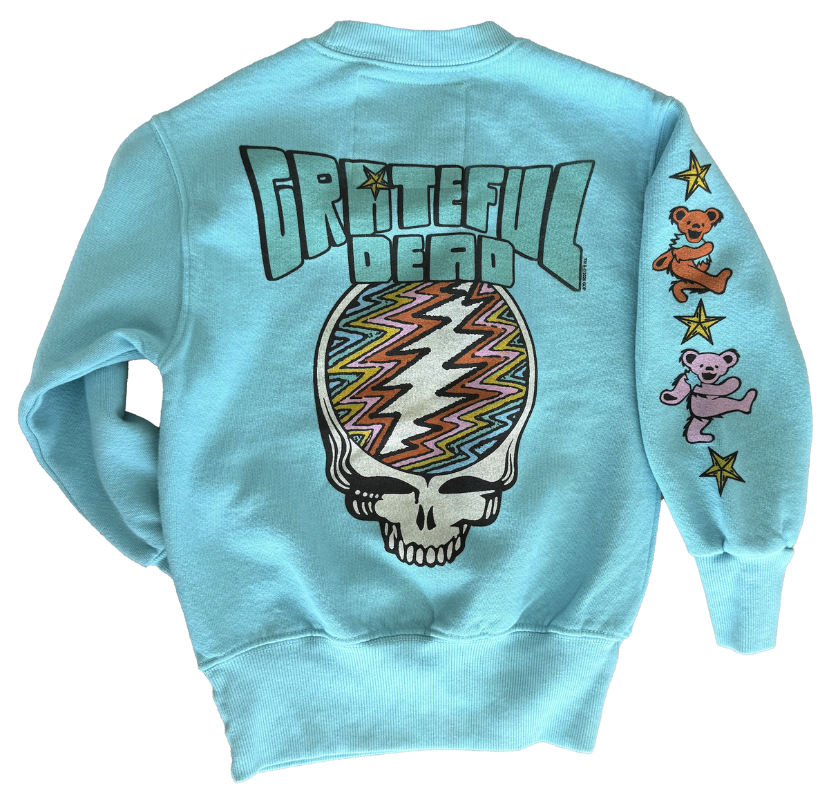 GRATEFUL DEAD COSMIC STEALIE AND BEARS SWEATSHIRT