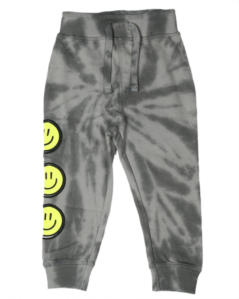 SMILEY TIE DYE SWEATPANTS (PREORDER)