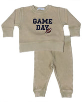 GAME DAY FOOTBALL SWEATSHIRT AND SWEATPANTS SET (PREORDER)