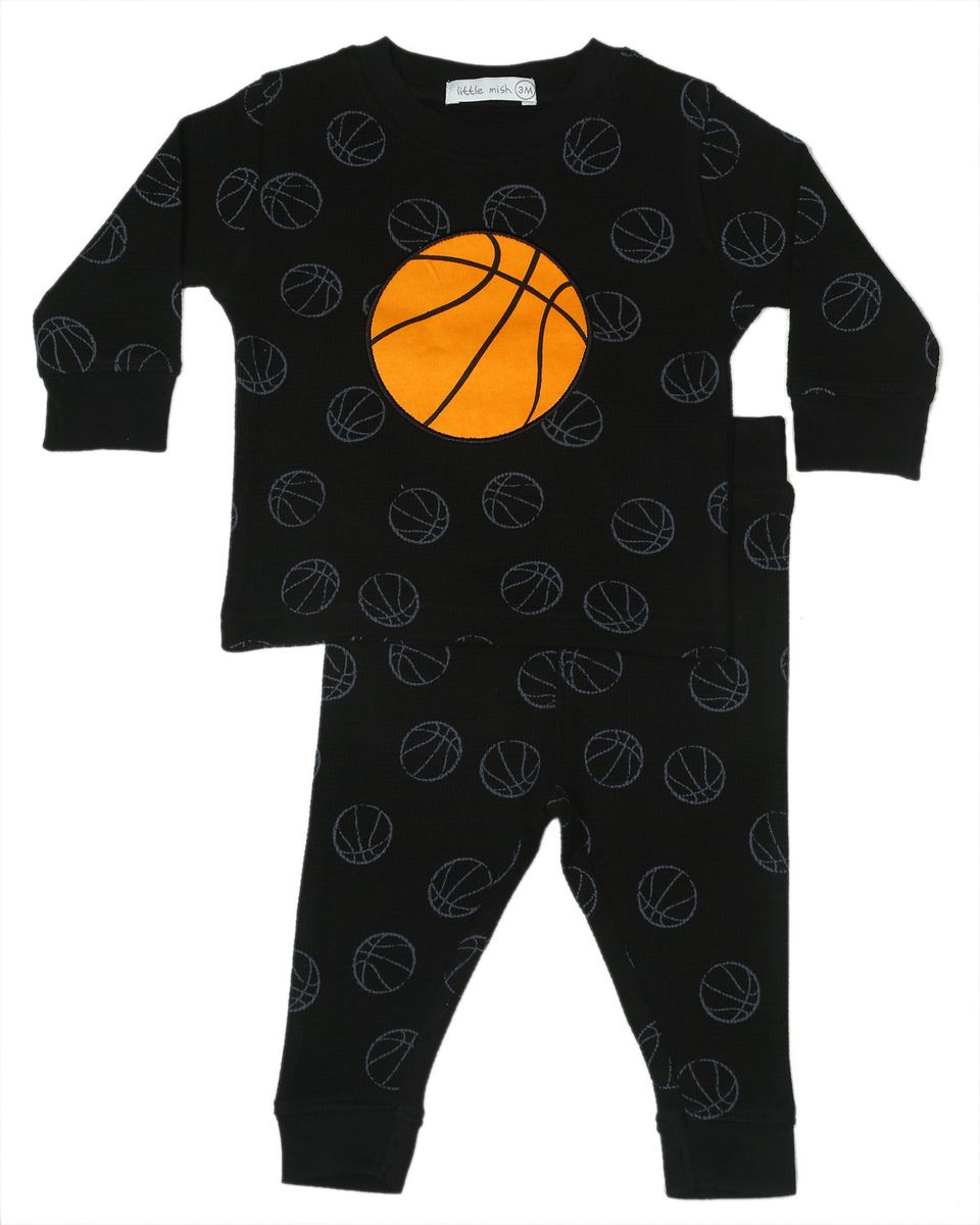 BASKETBALL THERMAL LONG SLEEVE TSHIRT AND LEGGINGS SET (PREORDER)