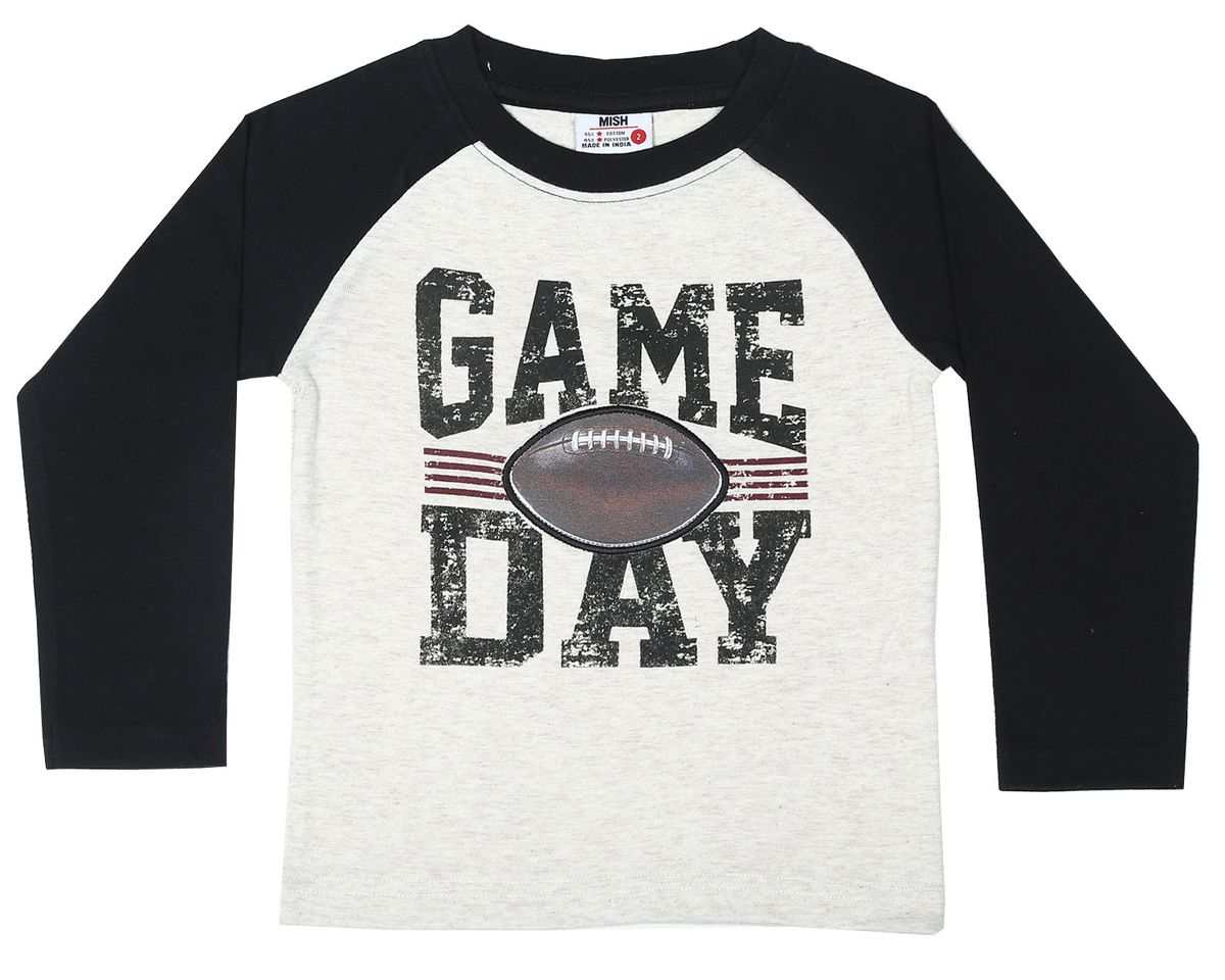 GAME DAY FOOTBALL LONG SLEEVE TSHIRT (PREORDER)