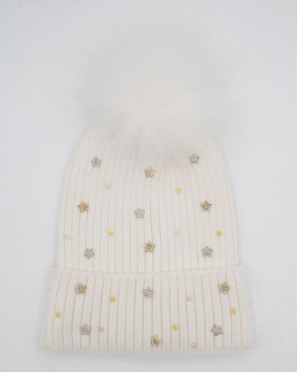 STAR CHARMS POM POM BEANIE (PREORDER)