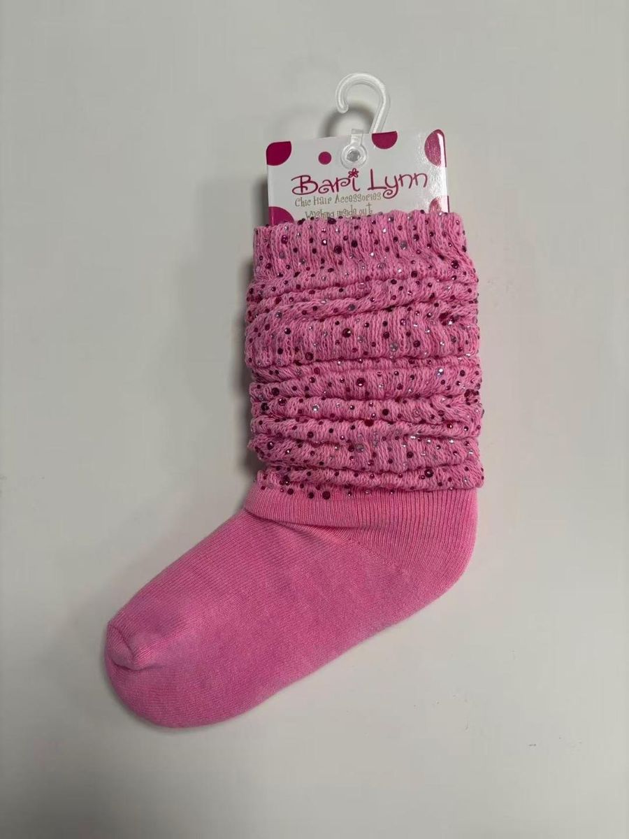 FULLY CRYSTALLIZED SCRUNCHY SOCKS (PREORDER)
