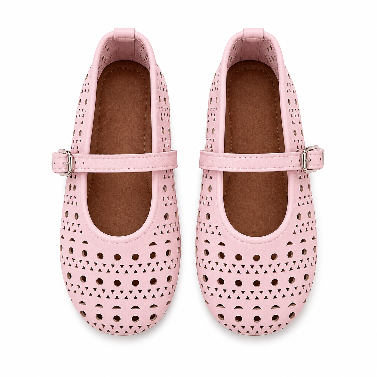 LILY EYELET FLATS