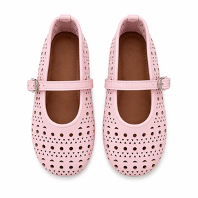 LILY EYELET FLATS