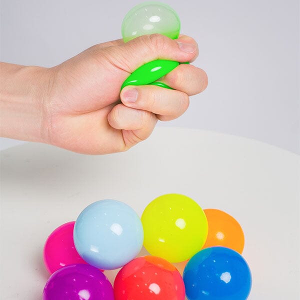 AUTHENTIC SQUISHIES® STICKY FIDGET STRESS BALLS (8 PIECES) (PREORDER)