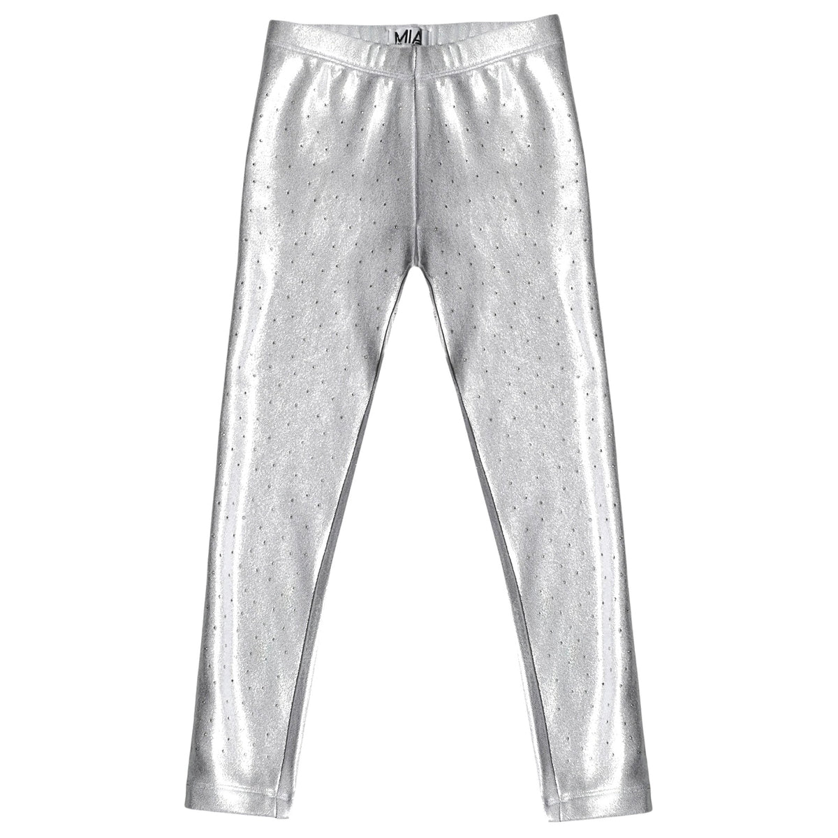 STUDDEN METALLIC LEGGINGS (PREORDER)