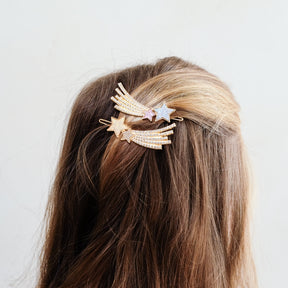 DAZZLE SHOOTING STAR SNAP CLIP SET OF 2 (PREORDER)