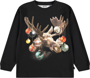 CHRISTMOOSE SWEATSHIRT (PREORDER) - MOLO - SWEATERS