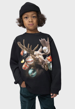 CHRISTMOOSE SWEATSHIRT (PREORDER) - MOLO - SWEATERS