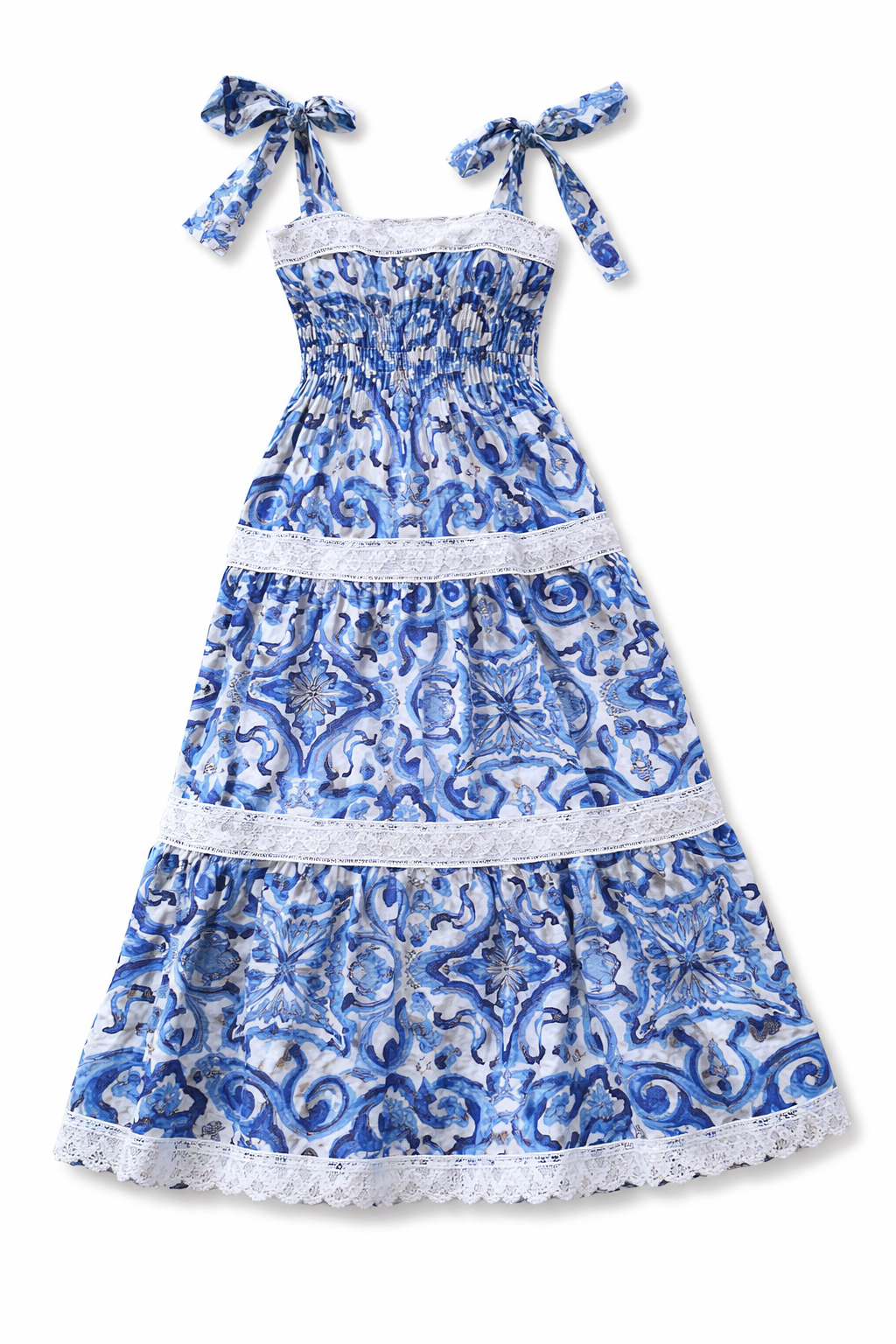 MEDITERRANEAN SUMMER DRESS (PREORDER)