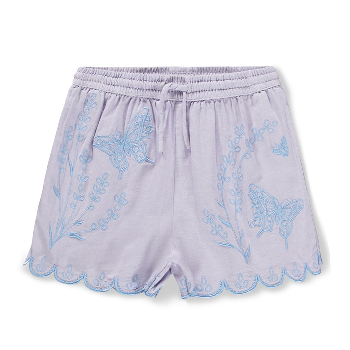 ANNABELLA PASTEL LILAC EMBROIDERY SHORTS (PREORDER)