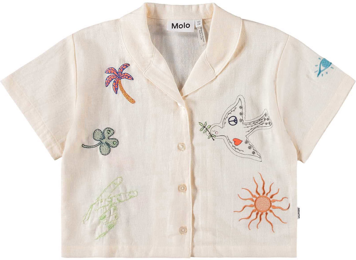 POWER ART ROSALLE BUTTON DOWN TOP (PREORDER)