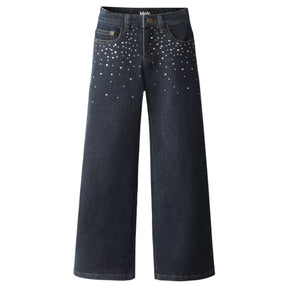 ASTA RHINESTONE DENIM PANTS (PREORDER)
