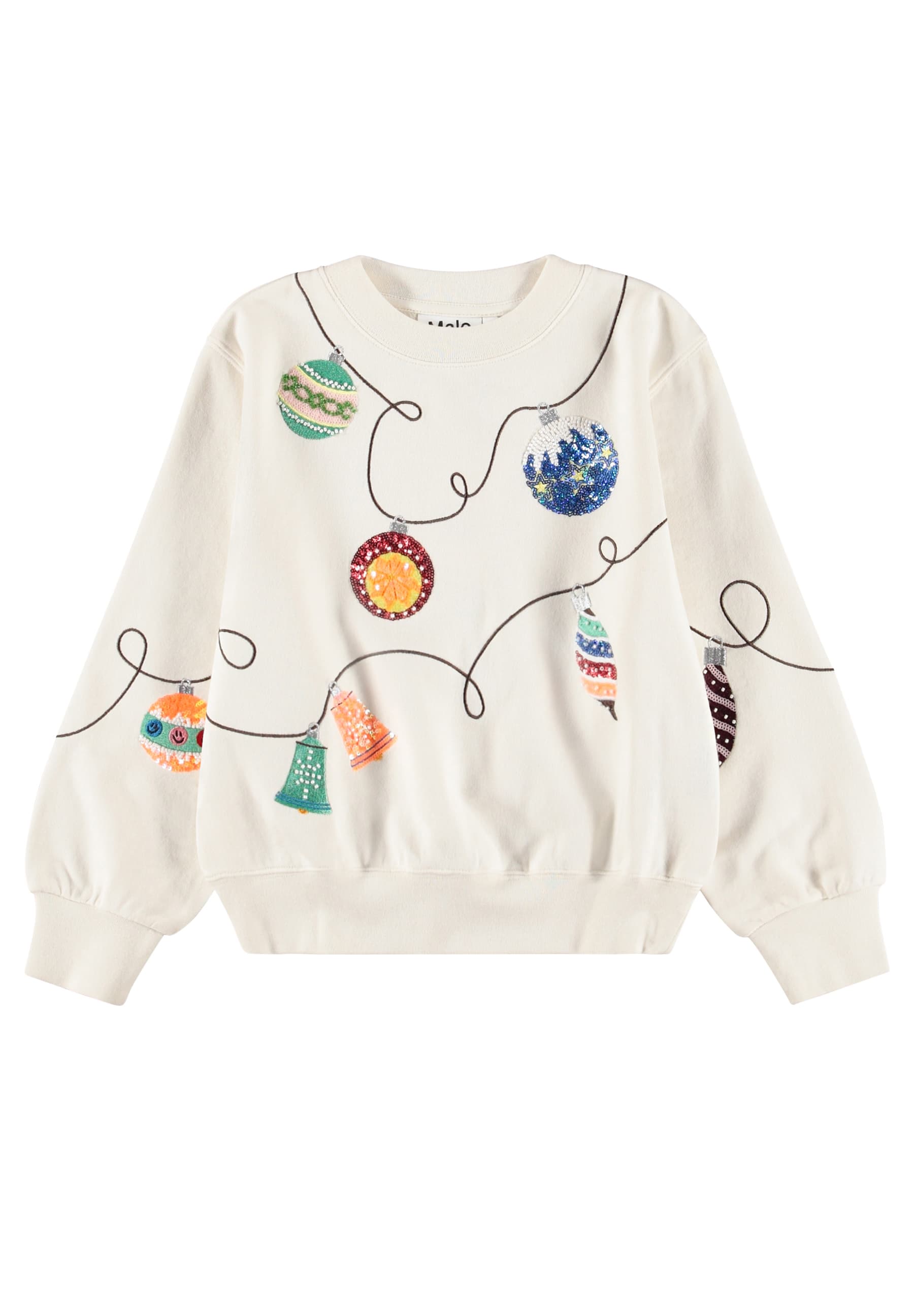 HOLIDAY MAGIC SEQUIN SWEATSHIRT (PREORDER) - MOLO - SWEATERS