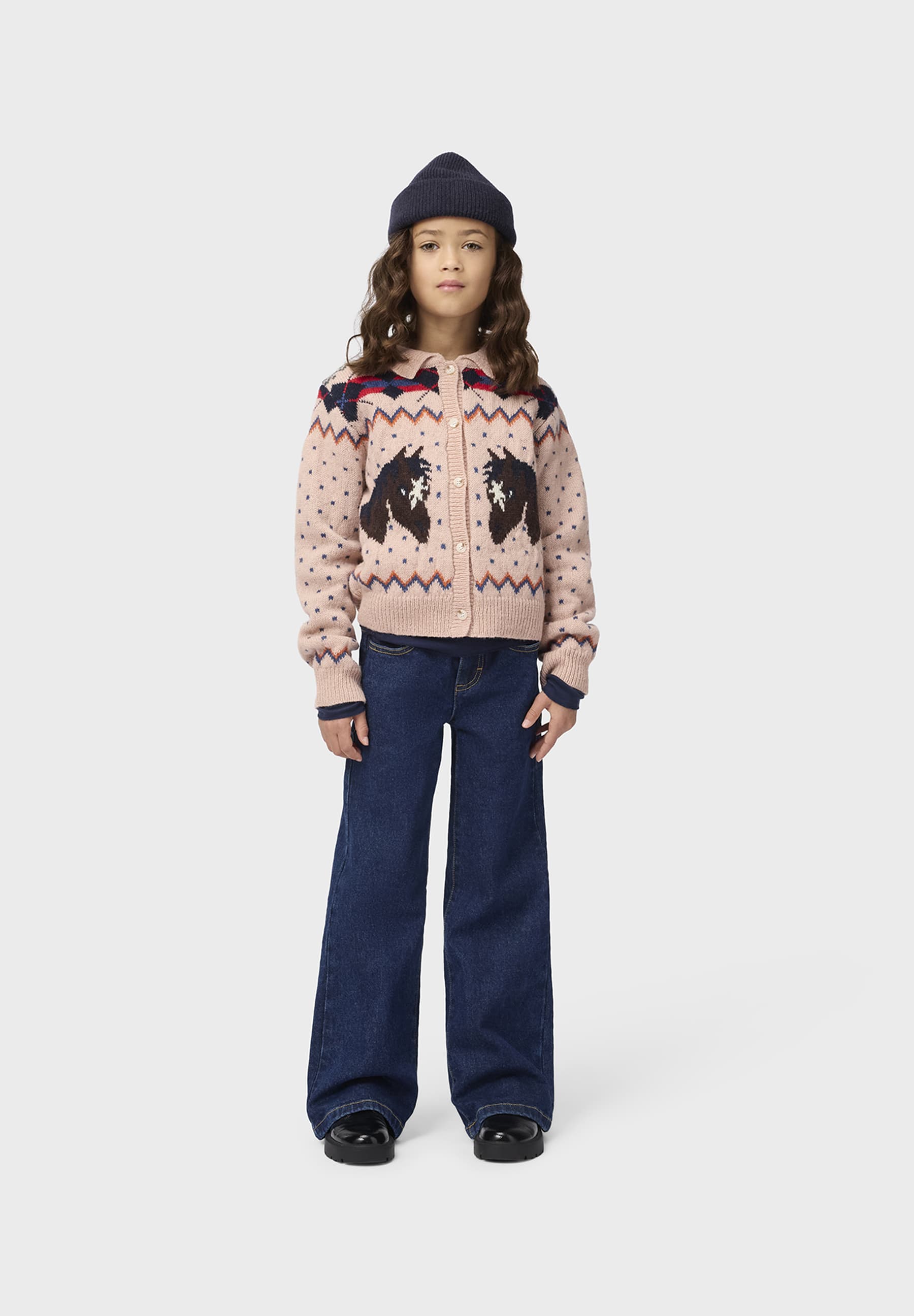 HORSE GALAXY CARDIGAN (PREORDER) - MOLO - CARDIGANS