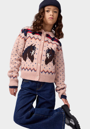 HORSE GALAXY CARDIGAN (PREORDER) - MOLO - CARDIGANS
