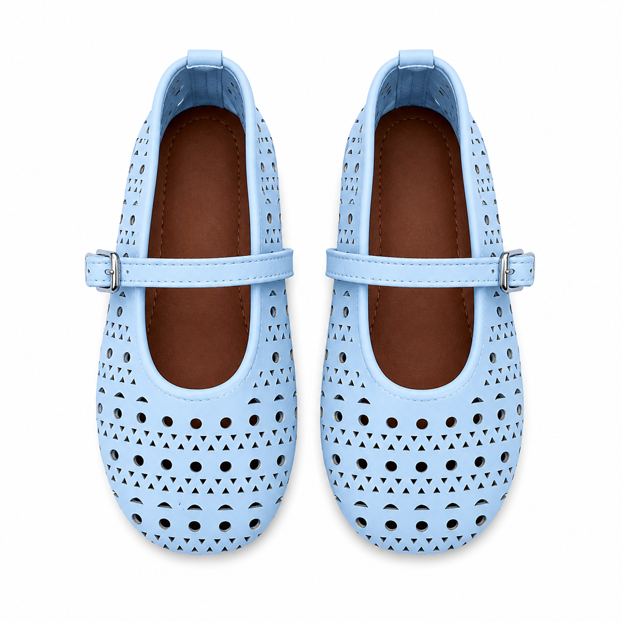 LILY EYELET FLATS
