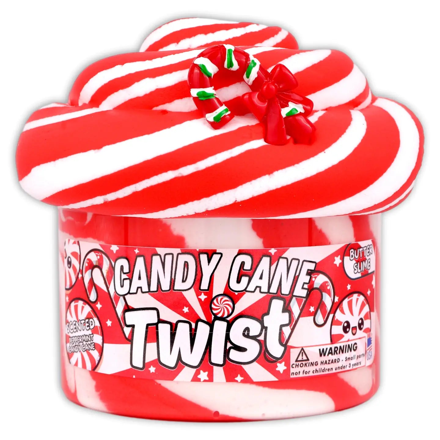 CANDY CANE TWIST SLIME (PREORDER) by DOPE SLIMES | Kids Fashion | Mini ...