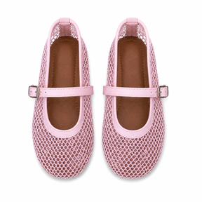GLITTER LALA MESH FLATS