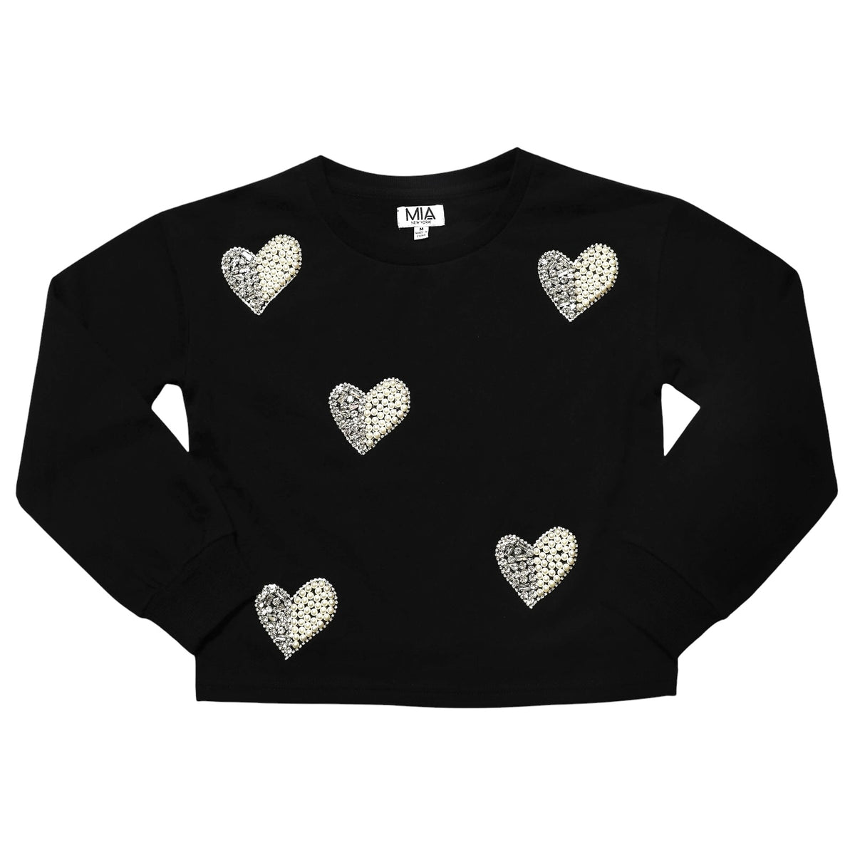 PEARL HEART SWEATSHIRT (PREORDER)