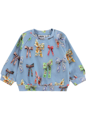 MINI BOWS SWEATSHIRT AND SWEATPANTS SET (PREORDER) - MOLO - SET
