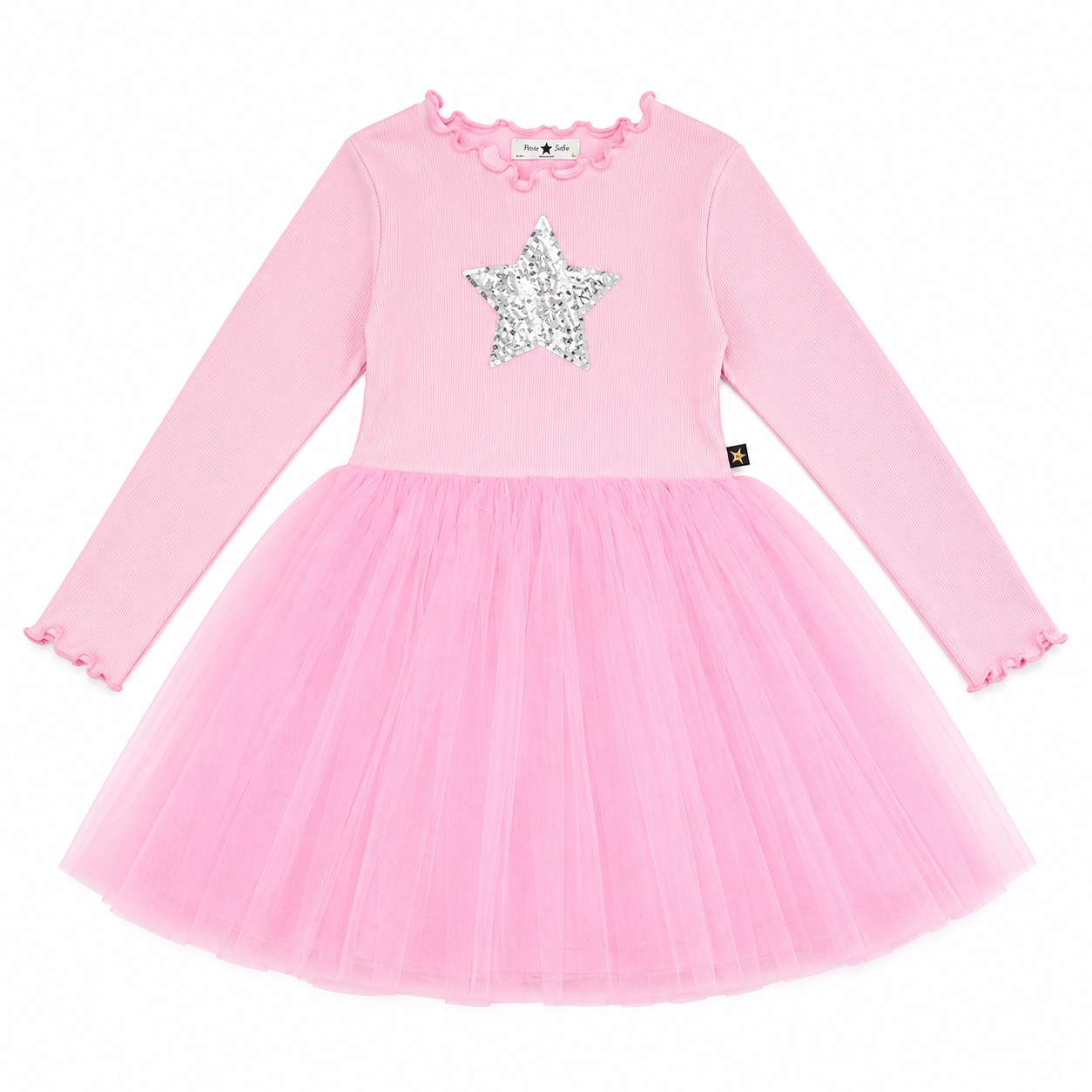 GLITTER STAR TUTU DRESS