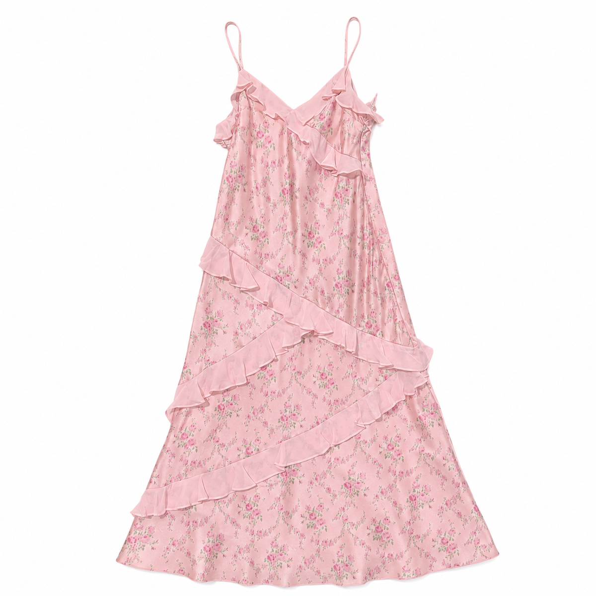 SPICED CAMELLIA MINI RIALTO MAXI DRESS