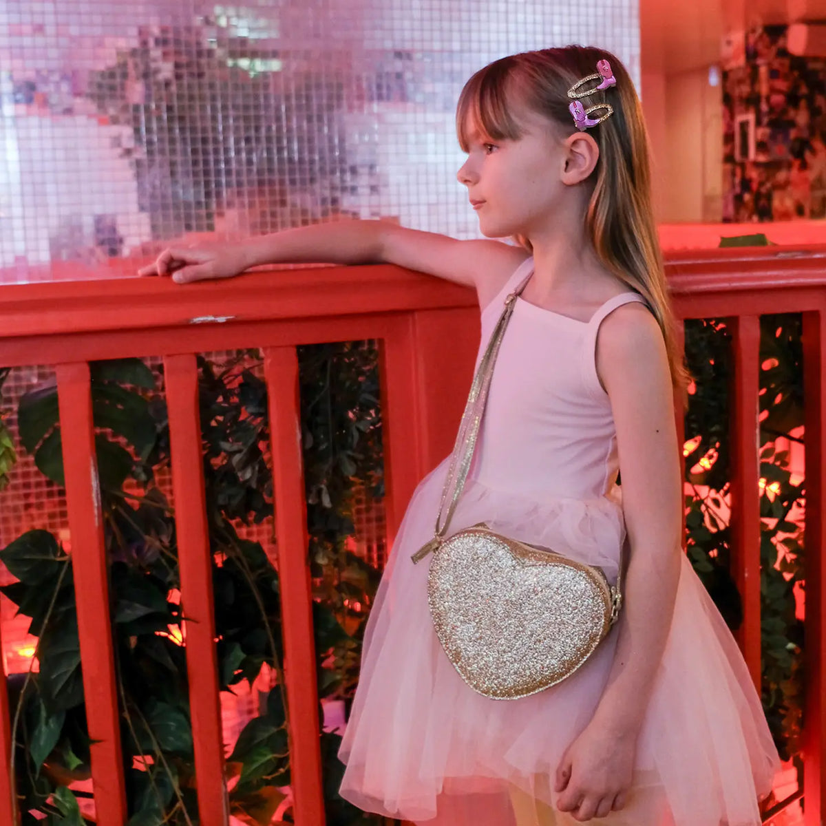 LOVE HEART GLITTER BAG (PREORDER)