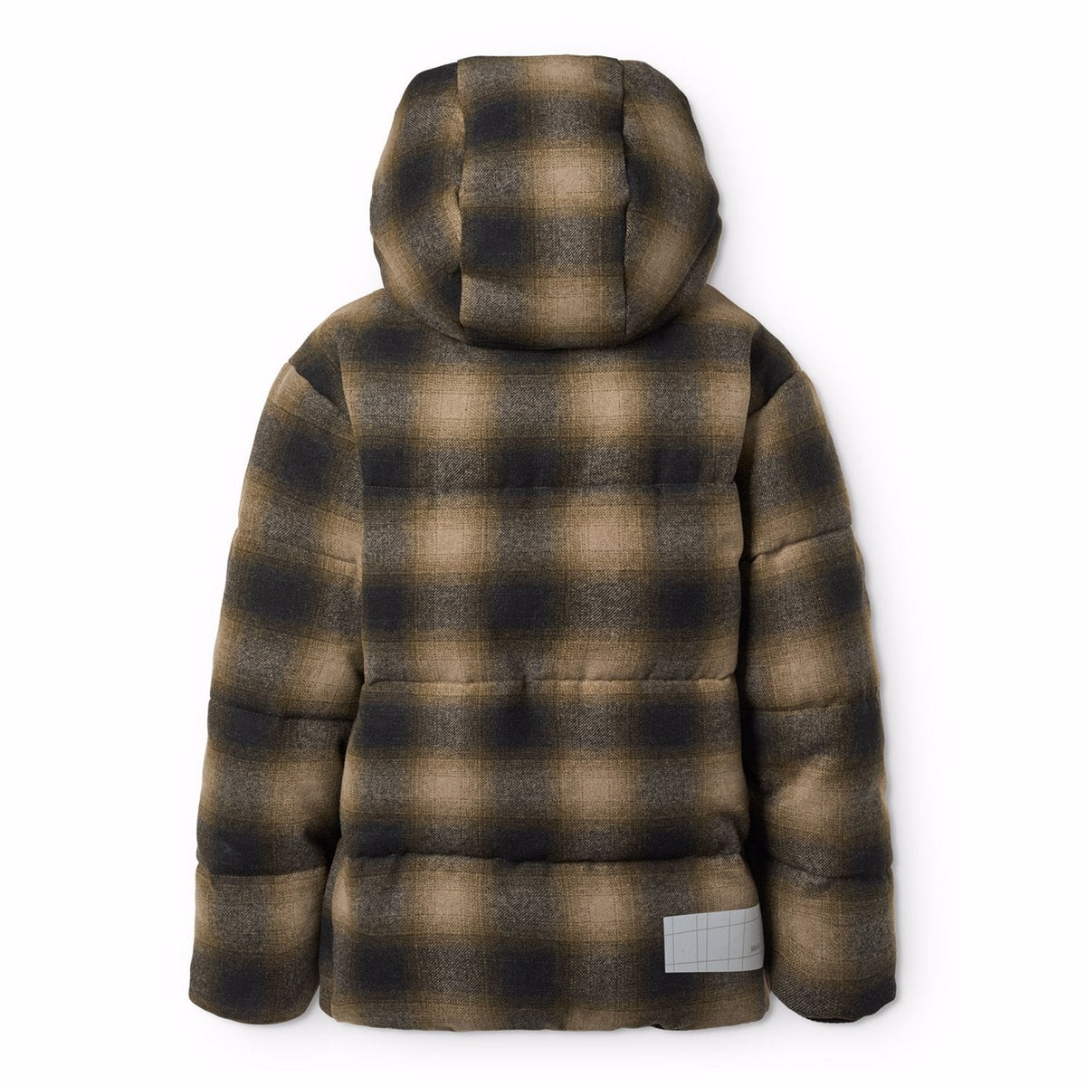 HILO PLAID PUFFER JACKET (PREORDER) - JACKETS