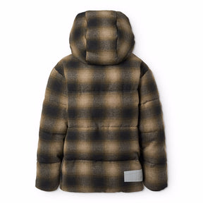 HILO PLAID PUFFER JACKET (PREORDER) - JACKETS
