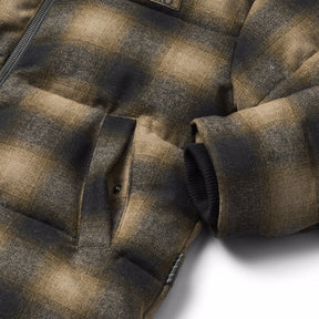 HILO PLAID PUFFER JACKET (PREORDER) - JACKETS