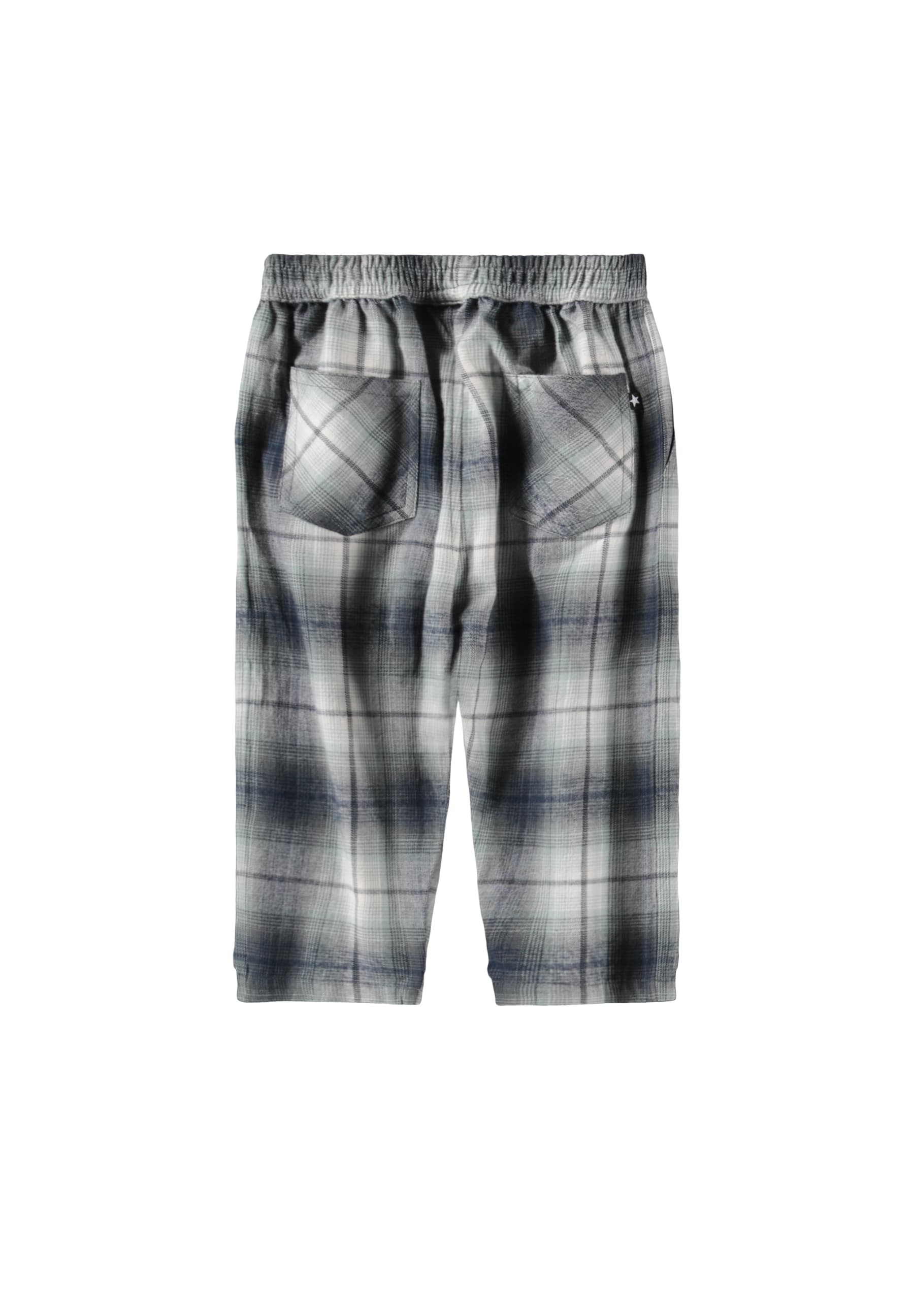 CLADONIA CHECK BUTTON DOWN TOP AND PANTS SET  (PREORDER) - MOLO - SET