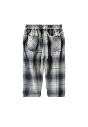 CLADONIA CHECK BUTTON DOWN TOP AND PANTS SET  (PREORDER) - MOLO - SET
