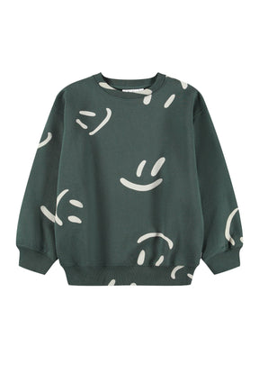 MONTI BIG SMILES SWEATSHIRT (PREORDER) - MOLO - SWEATERS