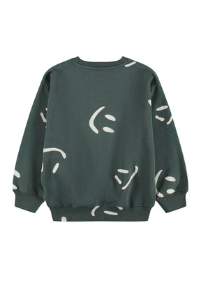 MONTI BIG SMILES SWEATSHIRT (PREORDER) - MOLO - SWEATERS
