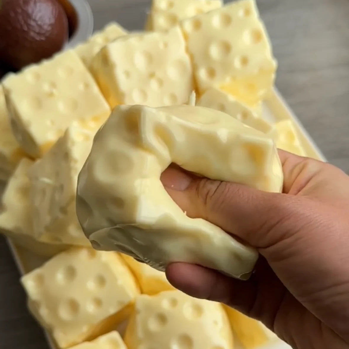 VASELINE CHEESE MEDIUM SIZE SQUISHY