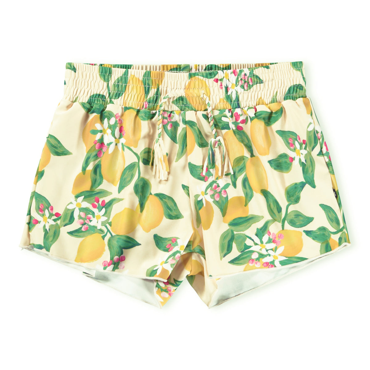 NICCI CITRUS RUFFLE SWIM SHORTS (PREORDER)