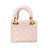 HEART QUILTED PURSE