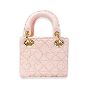 HEART QUILTED PURSE