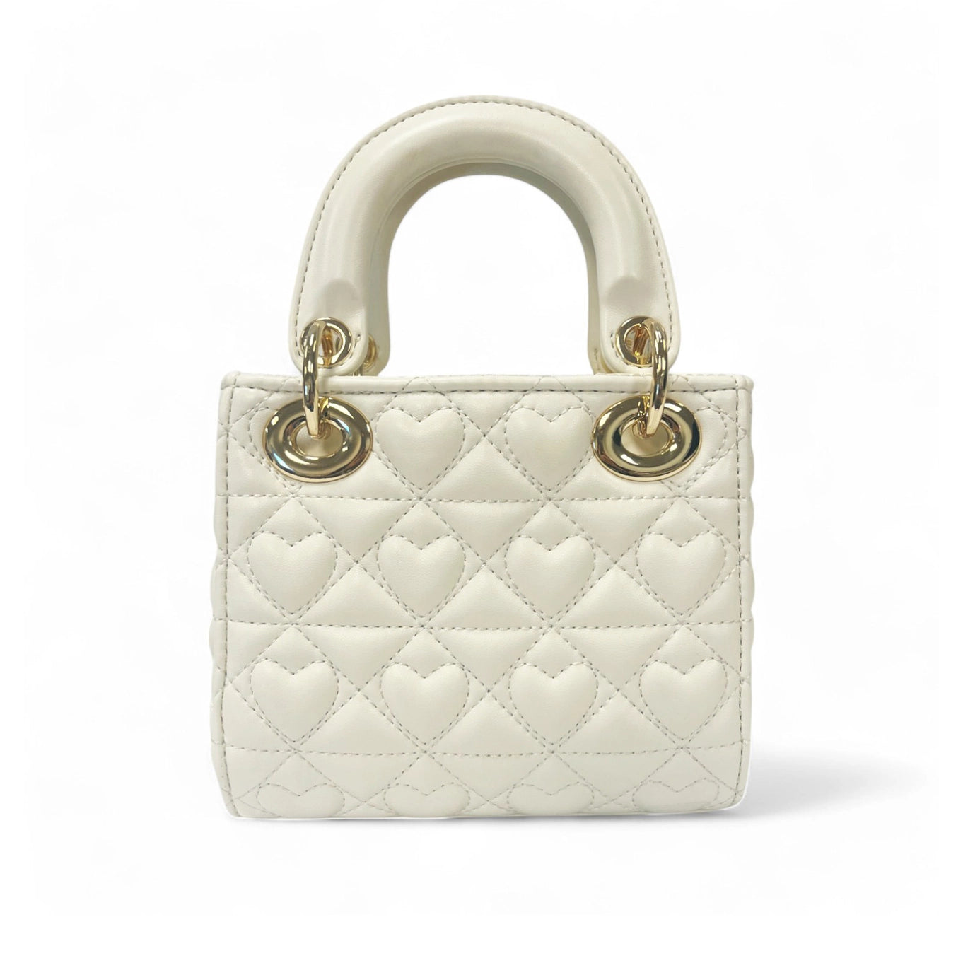 HEART QUILTED PURSE