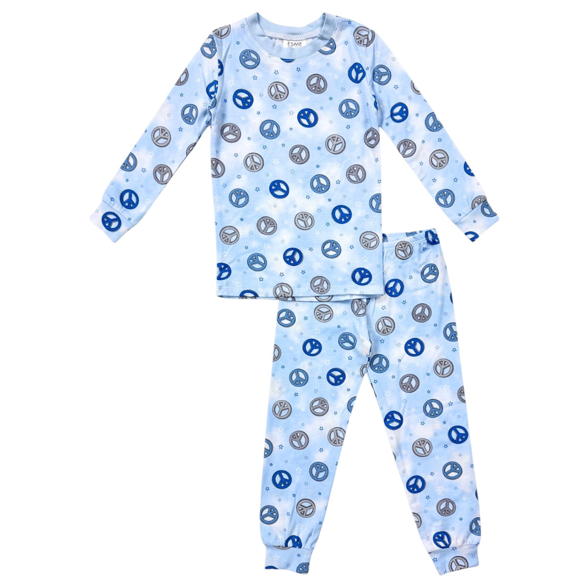 PEACE LONG SLEEVE PJS (PREORDER)