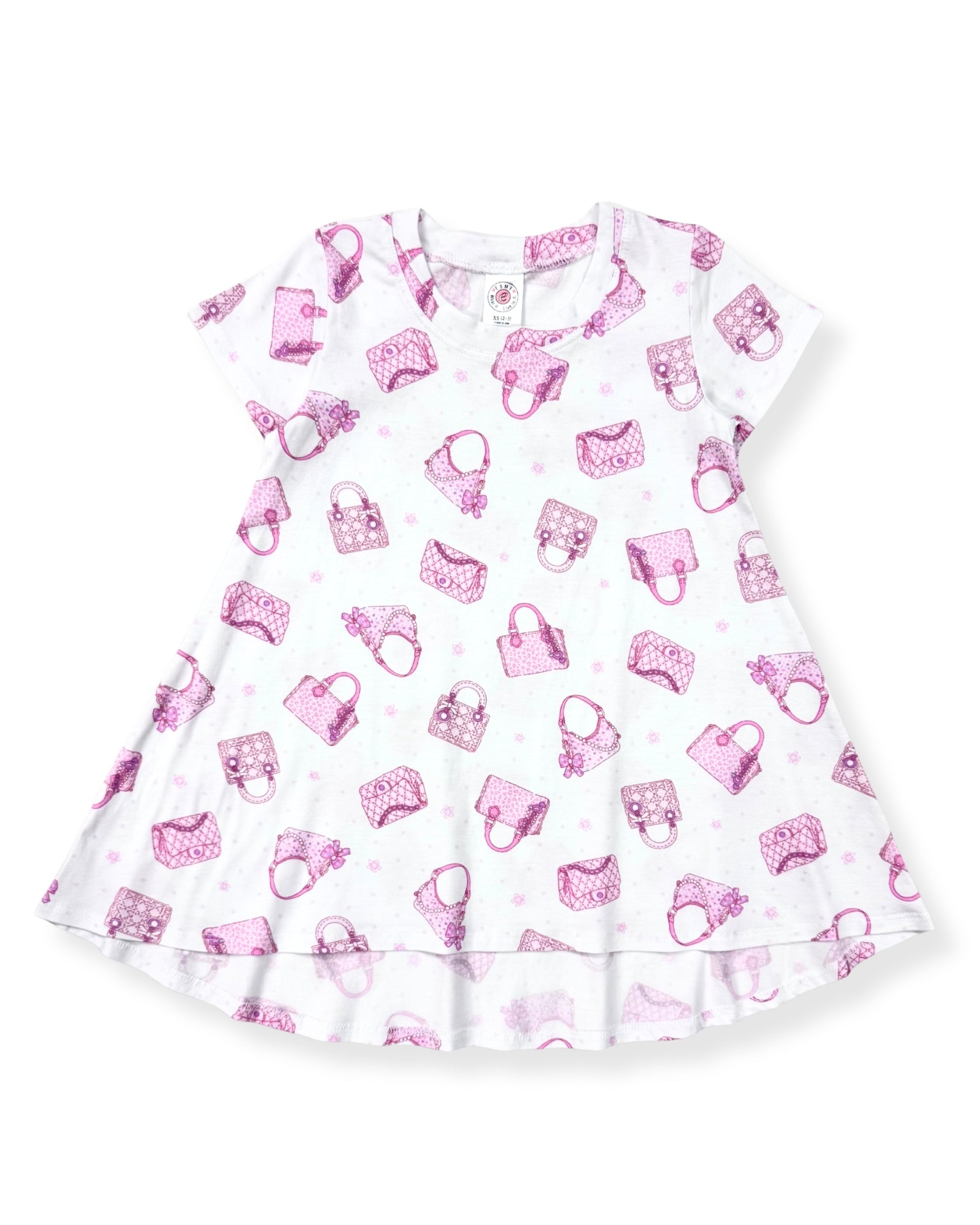 GIRL BOSS PURSES SHORT SLEEVE DRESS (PREORDER) - ESME - DRESSES