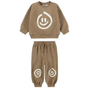 ELMWOOD SMILEY DISC SWEATSHIRT AND SIMON SWEATPANTS (PREORDER)
