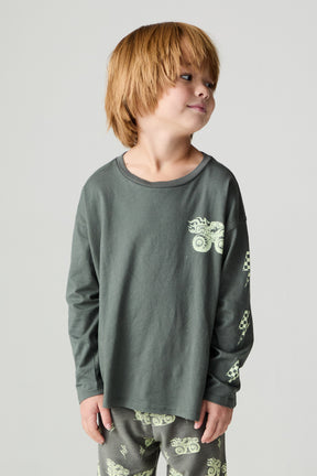 MONSTER TRUCK LONG SLEEVE TSHIRT (PREORDER)